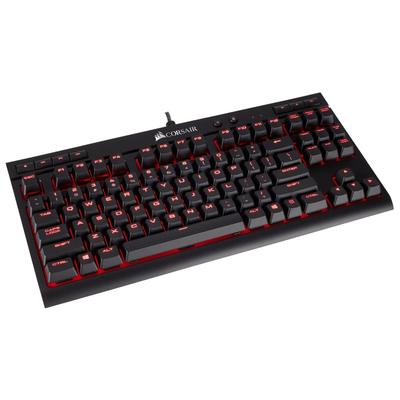 Corsair K63 Gaming-Tastatur – CHERRY MX Red, rot