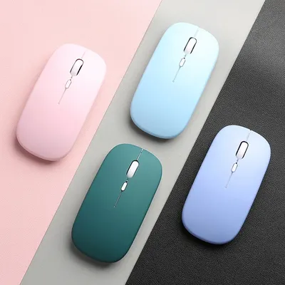 Universal Bluetooth-kompatibel Maus Drahtlose Maus Stille Computer Mäuse Tragbare Arbeits Gaming Maus Für Lenovo Laptop Tablet