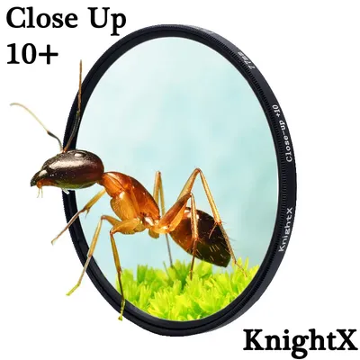 Knightx Makro Nahaufnahme Objektiv Filter 10 Filter Kit 49mm 52mm 55mm 58mm 62mm 67mm 72mm 77mm für Canon Nikon Sony Kameras