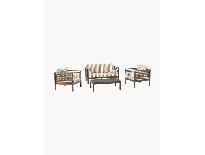 Garten-Lounge-Set Bo aus Akazienholz, 4er-Set