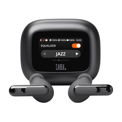 JBL wireless In-Ear-Kopfhörer "LIVE BEAM 3", schwarz, B:10cm H:6cm T:19cm, Kopfhörer, True Adaptive Noise Cancelling, IP55, Personi-Fi 3.0