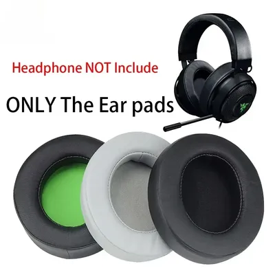 Ersatz Ohrpolster Schaum Ohrpolster Kissen Stirnband pad Für Razer Kraken 7,1 Chroma V2 USB Gaming Pro Kopfhörer Abdeckung Ohrenschützer