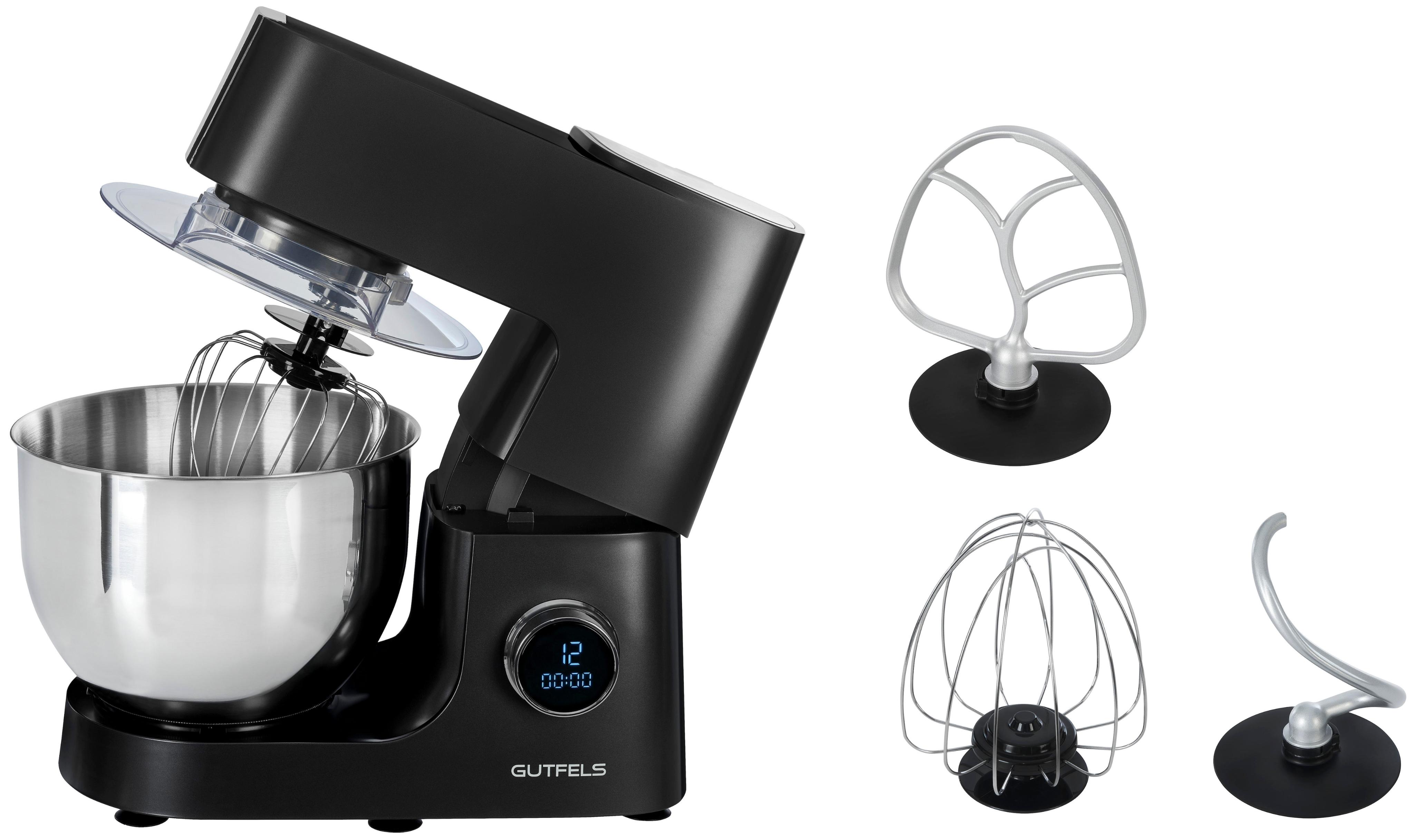 GUTFELS Küchenmaschine "KITCHEN 5010", schwarz, B:40,9cm H:36,5cm T:26,6cm, Küchenmaschinen, Küchenmaschine