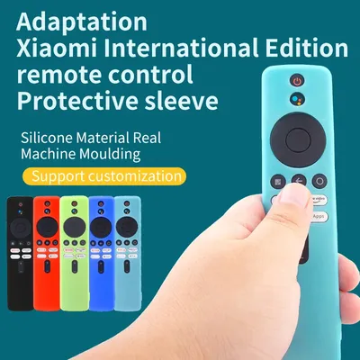 Silikon-Schutzhülle, stoßfest, rutschfest, Zubehör für Xiaomi 4K TV MiBoX 2. Generation