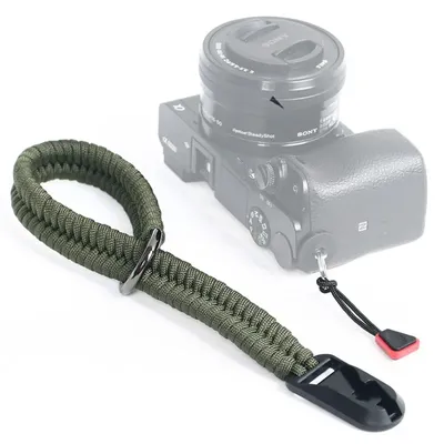 Schnellverschluss-Schnalle Gewebtes Handgelenkband Seil-Handschlaufe für Leica, Sony, Fujifilm, Fuji, Canon, Nikon Kameras