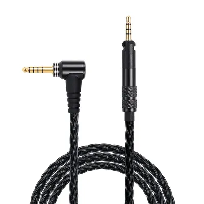 3,5 mm oder 4,4 mm symmetrische Kopfhörerkabel für ATH-M50x M40x M70x Sennheiser HD598 HD598se HD400pro HD560S HD599 Audiokabel