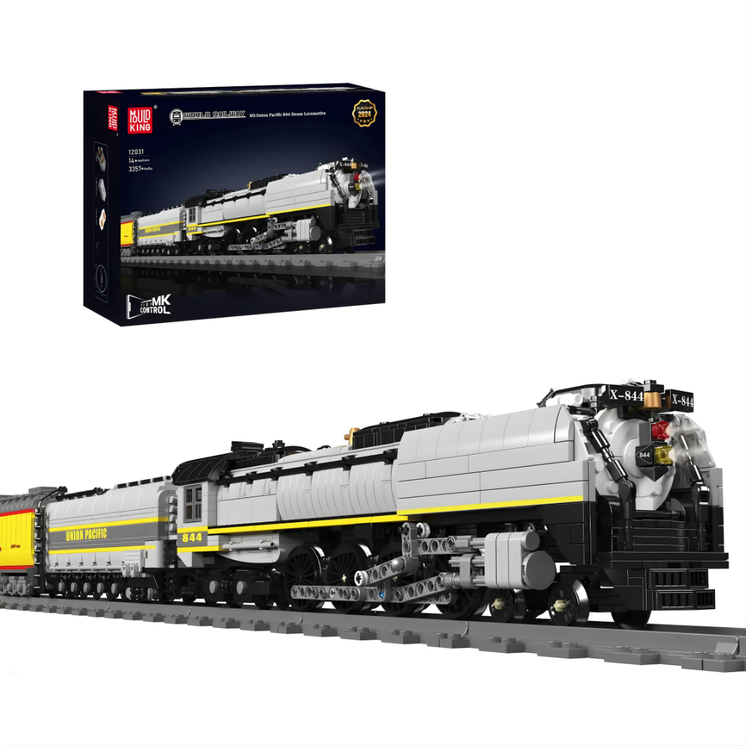 Mould King 12031 – Mould King Union Pacific 844 Dampflok