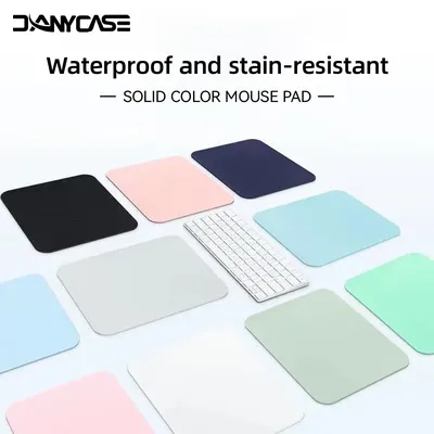 Kreative Universal Anti-slip Maus Pad Leder Gaming Mäuse Matte Neue Schreibtisch Kissen Mode Bequem Für Laptop PC MacBook