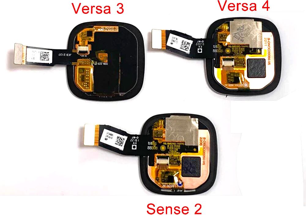 M&Sen Original m & sen für fitbit versa 3 lcd bildschirm touch panel digitalis ierer für fitbit versa 4 uhr lcd sense 2 versa 3