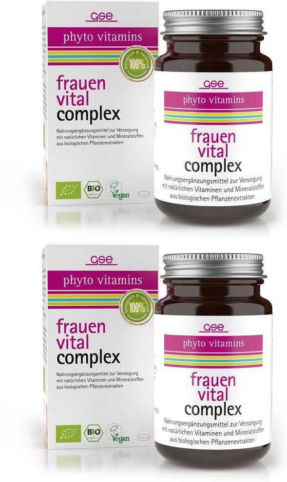 GSE Frauen Vital Complex Bio Tabletten 2x 2x60 St