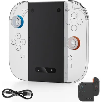 Aolion Für Schalter 2/1 Joy-con Lade Grip Halterung Griff Gaming Controller Grip Dual Lade Halter Für Schalter 2 Zubehör