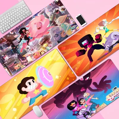 Steven universe animation pc gaming mauspad gamer schreibtisch matten tastatur pad mause pad muismat für pc maus teppich