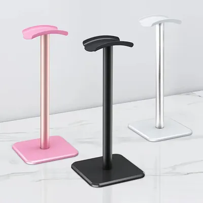 Aluminium Legierung Kopfhörer Ständer Halter Platzsparende Gaming Headset Ständer Rack Desktop-Organizer Display Kopfhörer Aufhänger Halterung