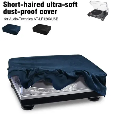 Staubschutzhülle für Audio-Technica AT-LP120X, USB, elastisch, weiche Hülle, staubdicht, Kratzschutz