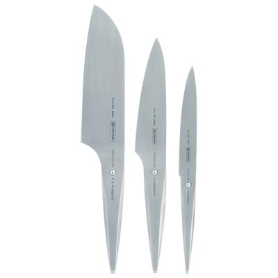 Chroma type 301 Messerset: Santoku P-02 + kleines Santoku P-04 + Allzweckmesser P-19