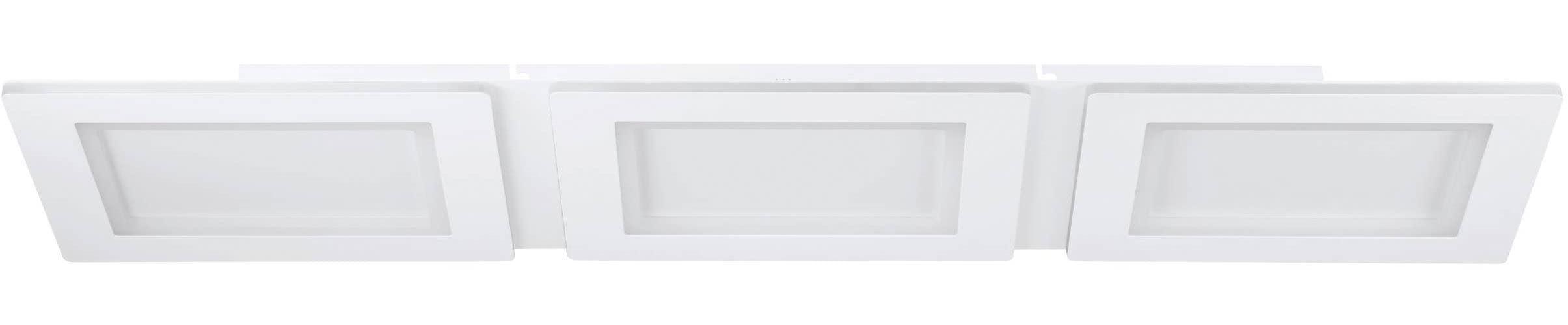EGLO Deckenleuchte "Padrogiano-Z Deckenleuchte, ZigBee 3.0, App und Sprachsteuerung, Lampe", weiß, 1, H: 5cm, 1 Stk., Leuchten, ZigBee, App und Sprachsteuerung Alexa, RGB, dimmbar, Lampe, 120x30cm, Deckenleuchte