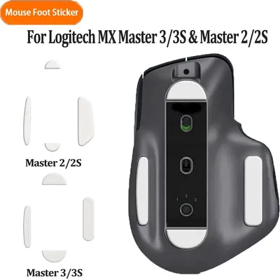 1set Maus Skates Pads für Logitech MX Master 2/2S/3/3S Gaming Maus Ersatz maus Fuß Glide Füße Aufkleber Zubehör