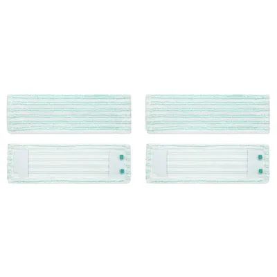 2025-4 Stück Mop-Bezüge für Leifheit Profi XL Micro-Duo/Cotton Plus Bodenwischer, Ersatz-Mikrofaser-Mop-Bezüge für alle Bodenarten