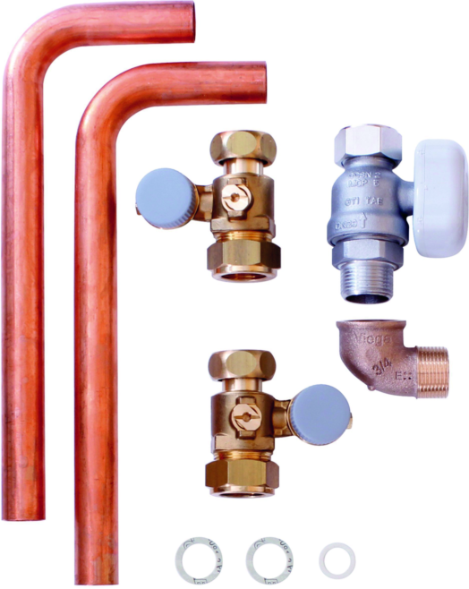 Vaillant ecoTEC Installations-Set 0020201897 R 3/4, Neu-Installation Aufputz/Unterputz