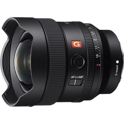 SONY Ultra-Weitwinkelobjektiv "FE 14 mm F1.8 GM MILC", schwarz, T:9,98cm Ø:8,3cm, Objektive