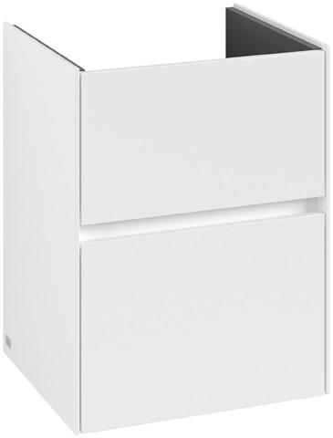 Villeroy & Boch Waschtischunterschrank Collaro 472x610x404mm m. Bel. 2 Ausz. Waschtisch mittig White C141B0MS