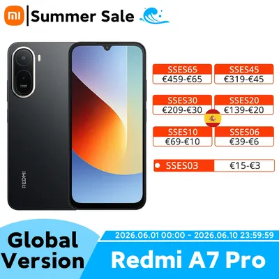 Globale Version Xiaomi Redmi A7 Pro Handy Smartphone 6000mAh Akku 6,9 Zoll 120Hz Display 13MP Kamera Xiaomi HyperOS Xiaomi Handy