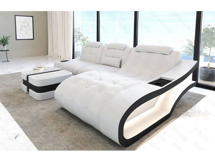 Ecksofa Elegante L-Form Leder