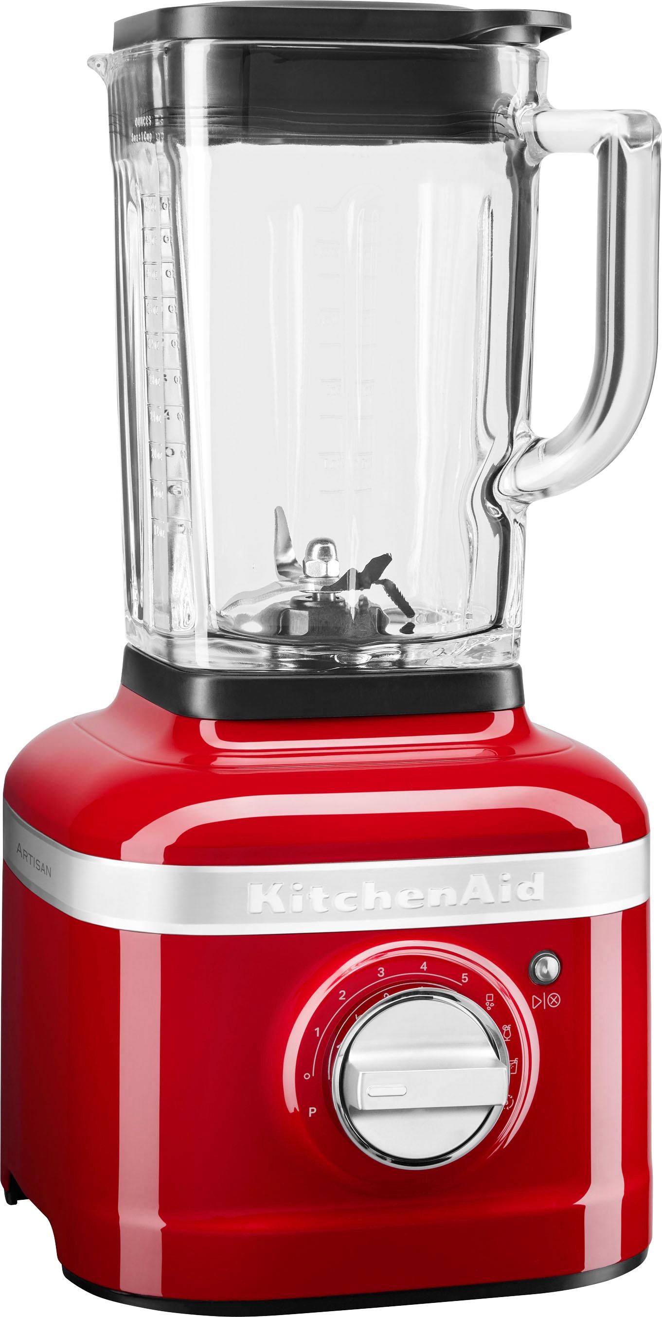 KITCHENAID Standmixer "5KSB4026ECA Liebesapfel rot", rot (liebesapfel rot), B:19,28cm H:40,1cm T:22,91cm, Zerkleinerer