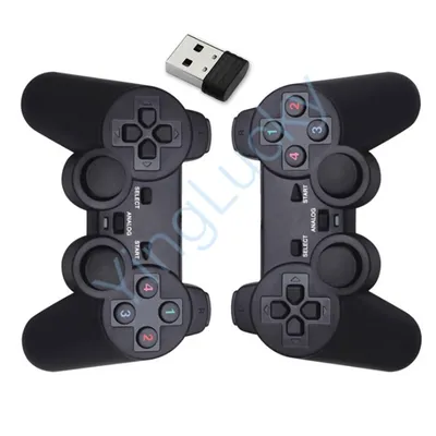 Neues doppelt verdrahtetes kabelloses Joypad für Pandora Box 3D Pandora's DX Gaming Controller Arcade Board PC Computer USB Wireless Gamepad