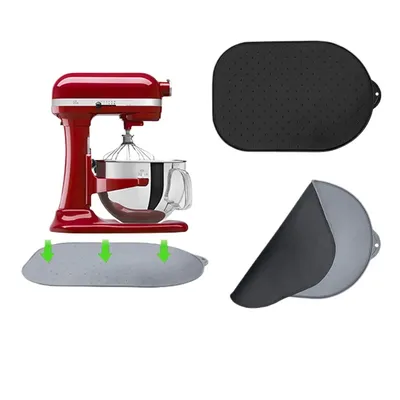 Gleitmatte für KitchenAid Mixer, Schiebematte für 5-8 Qt Bowl-Lift Standmixer, Kompatible Gleitmatte für Küchengeräte