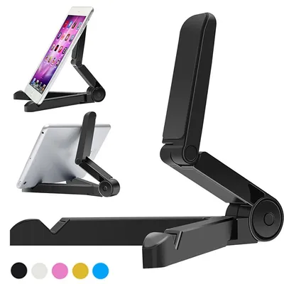 Universeller multifunktionaler faltbarer Tablet-Ständerhalter für iPhone iPad Air Samsung Xiaomi Huawei Tablets Halter mit einstellbarem Winkel