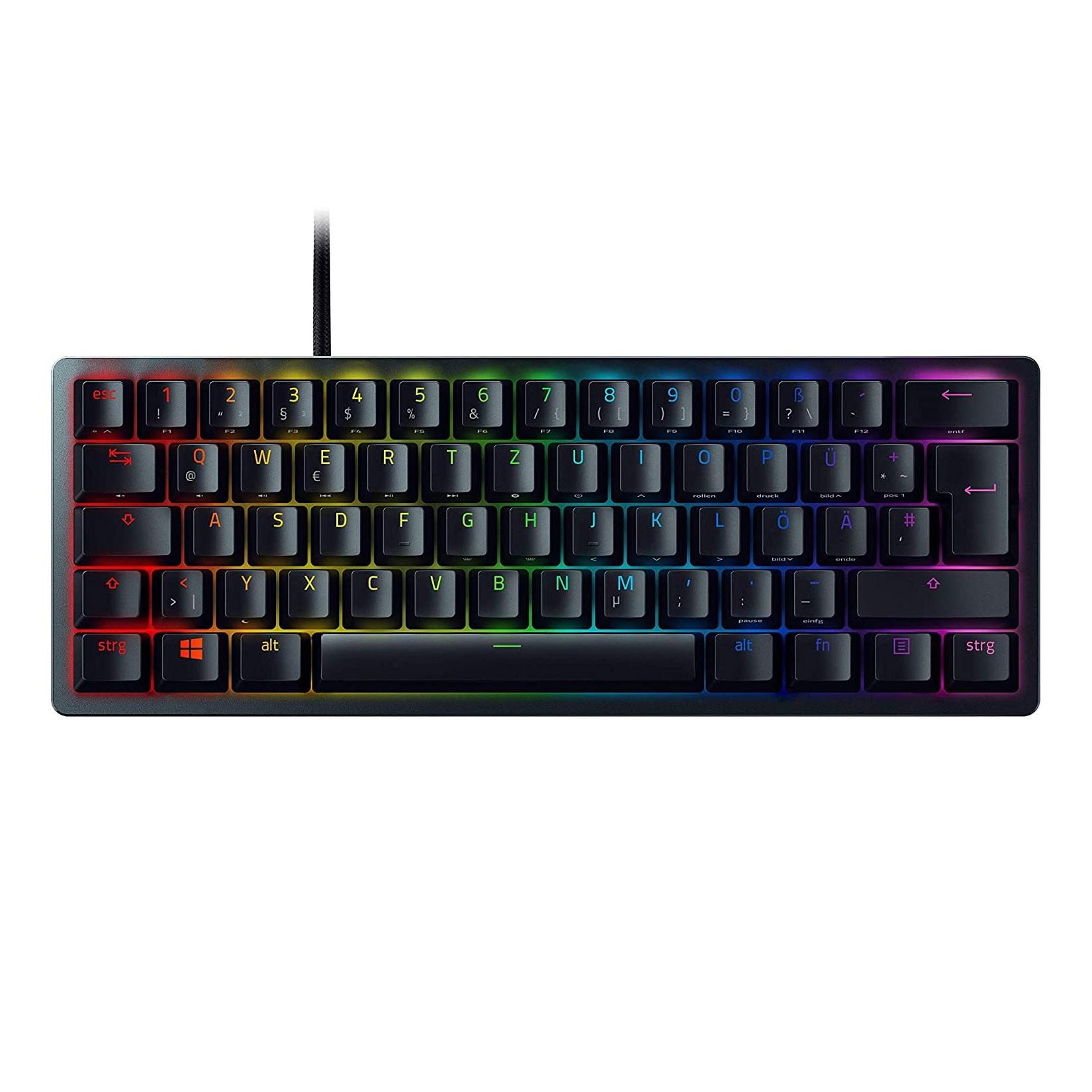 Razer Huntsman Mini Purple Switch German Layout Tastatur(RZ03-03391700-R3G1)