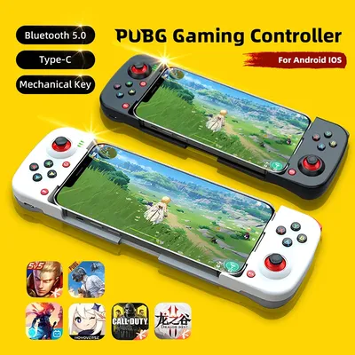 D3 Drahtlose Bluetooth-kompatibel Dehnbar Gaming Controller Für Mobiltelefone Android Ios PC Gamepad Joystick Spiel Control