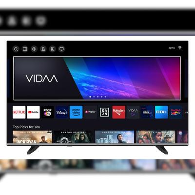 JVC LT-50VD3555 Fernseher 50 Zoll Smart TV VIDAA 4K UHD, HDR Dolby Vision, Tirple-Tuner (2026)