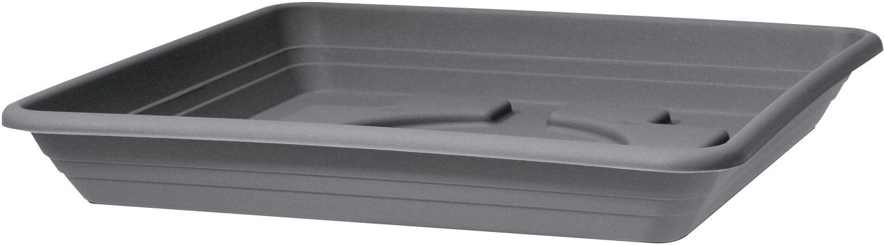 Scheurich Untersetzer Serie 327 Lara metallic grau 25 x 25 cm
