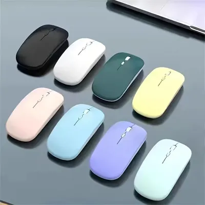 Drahtlose Bluetooth Maus Drahtlose Maus Stille PC Computer Mäuse Tragbare Arbeits Gaming Maus Für Laptops iPad Air Pro Tablet PC