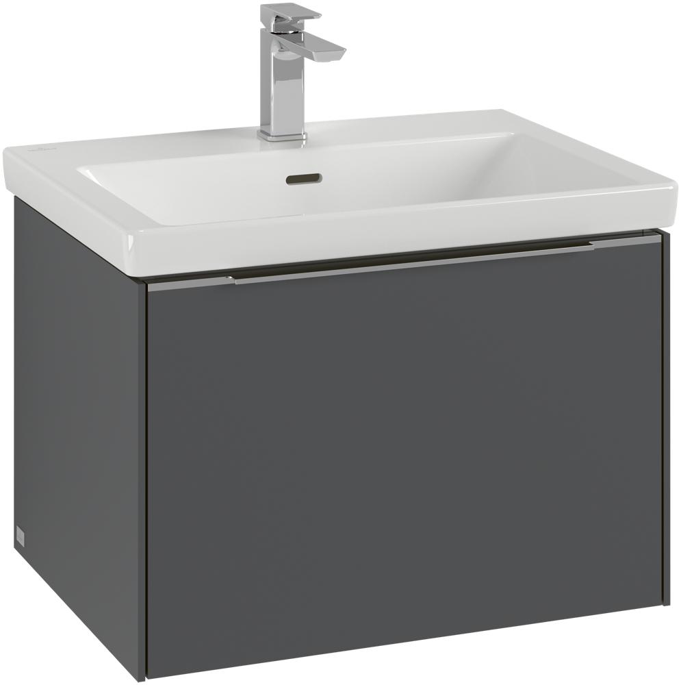 Villeroy & Boch Waschtischunterschrank Subway 3.0 C575L0 622x429x478mm m. Bel. 1 Ausz. Waschtisch mi C575L0AH