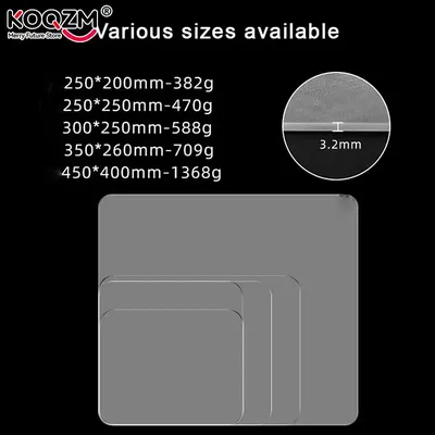 Glas Gaming Mauspad hart wasserdicht klar Spiel Maus matte profession elle glatte Mauspad für Laptop PC Büro Schreibtisch Matte Notebook