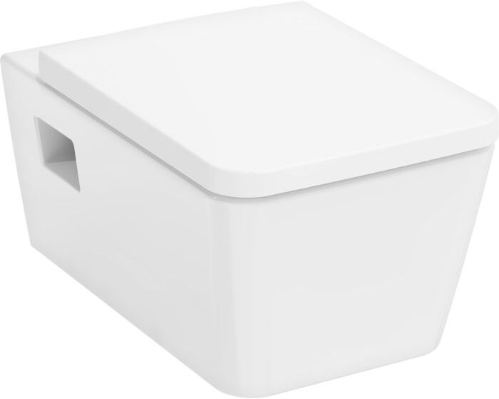 Hansgrohe EluPura Original Q Wand-WC 60289450 weiß, mit WC-Sitz, ohne