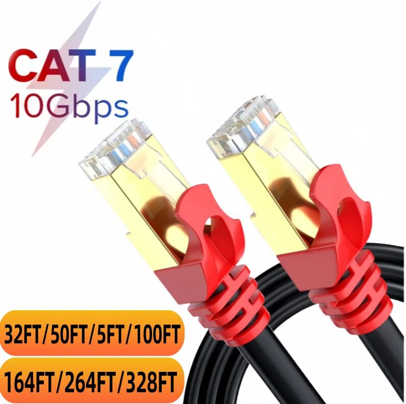 CYANMI Miziqier 10m 20m 30m 50m 80m 5/6 m cat7 cat6 enternet kabel 10gbps kompatibles cat8 kabel für modem router gaming pc ps4/xbox