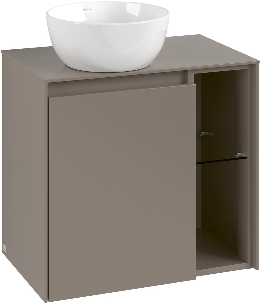 Villeroy & Boch Waschtischunterschrank Collaro 600x548x380mm m. Bel. 1trg. A:li Waschtisch li Marine C152B0VQ