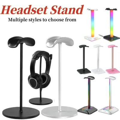 Stilvoller Headset-Halter, rutschfeste Gaming-Headset-Halterung, abnehmbarer Aufhänger, Unterstützung für AirPods Max/Beats für Bose/Sennheiser/Sony