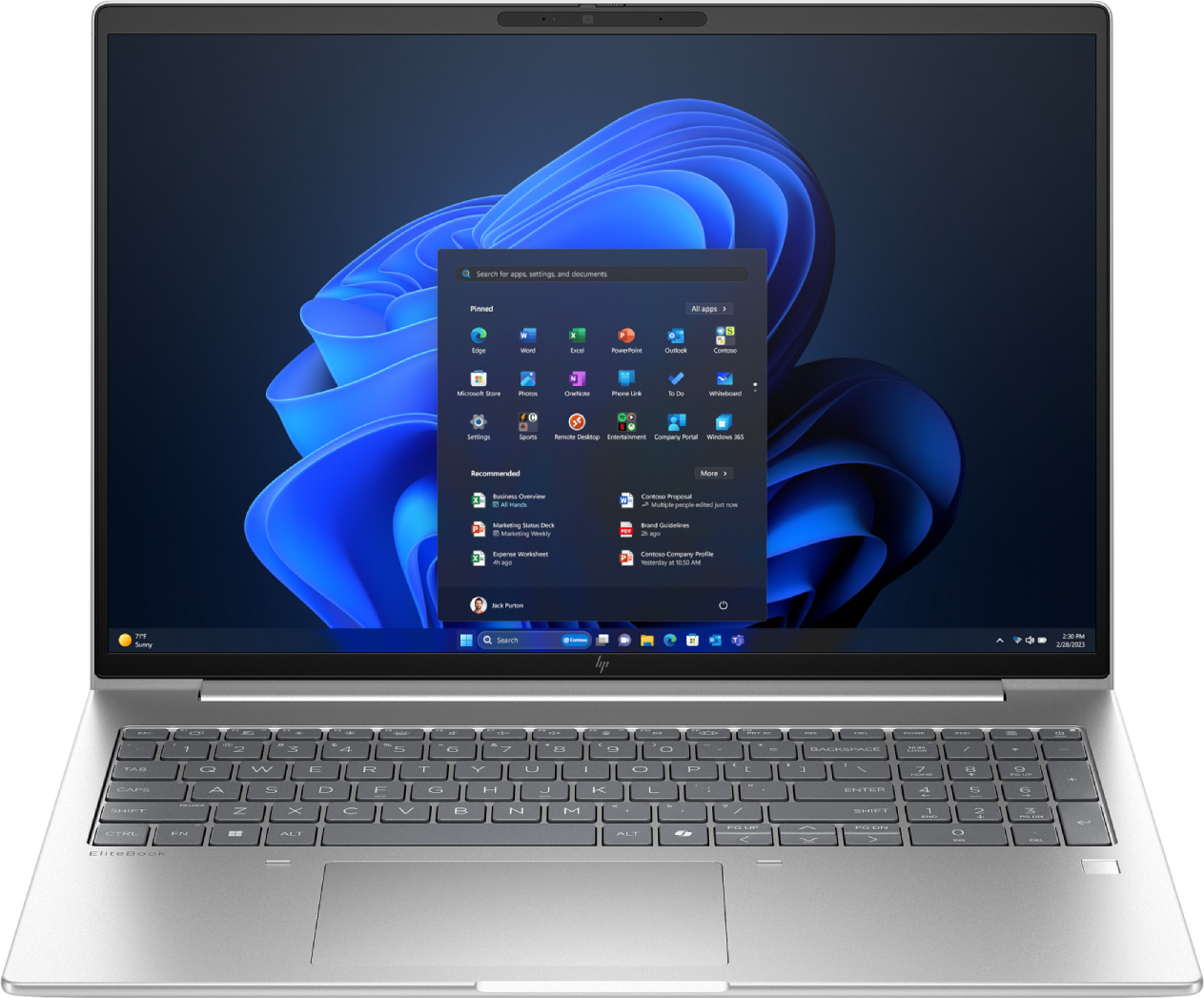 EliteBook 6 G1a 16 Zoll Notebook AI-PC (AD3J9ET) - 30 € Gutschein, B2B-Rabatt möglich - HP Power Partner