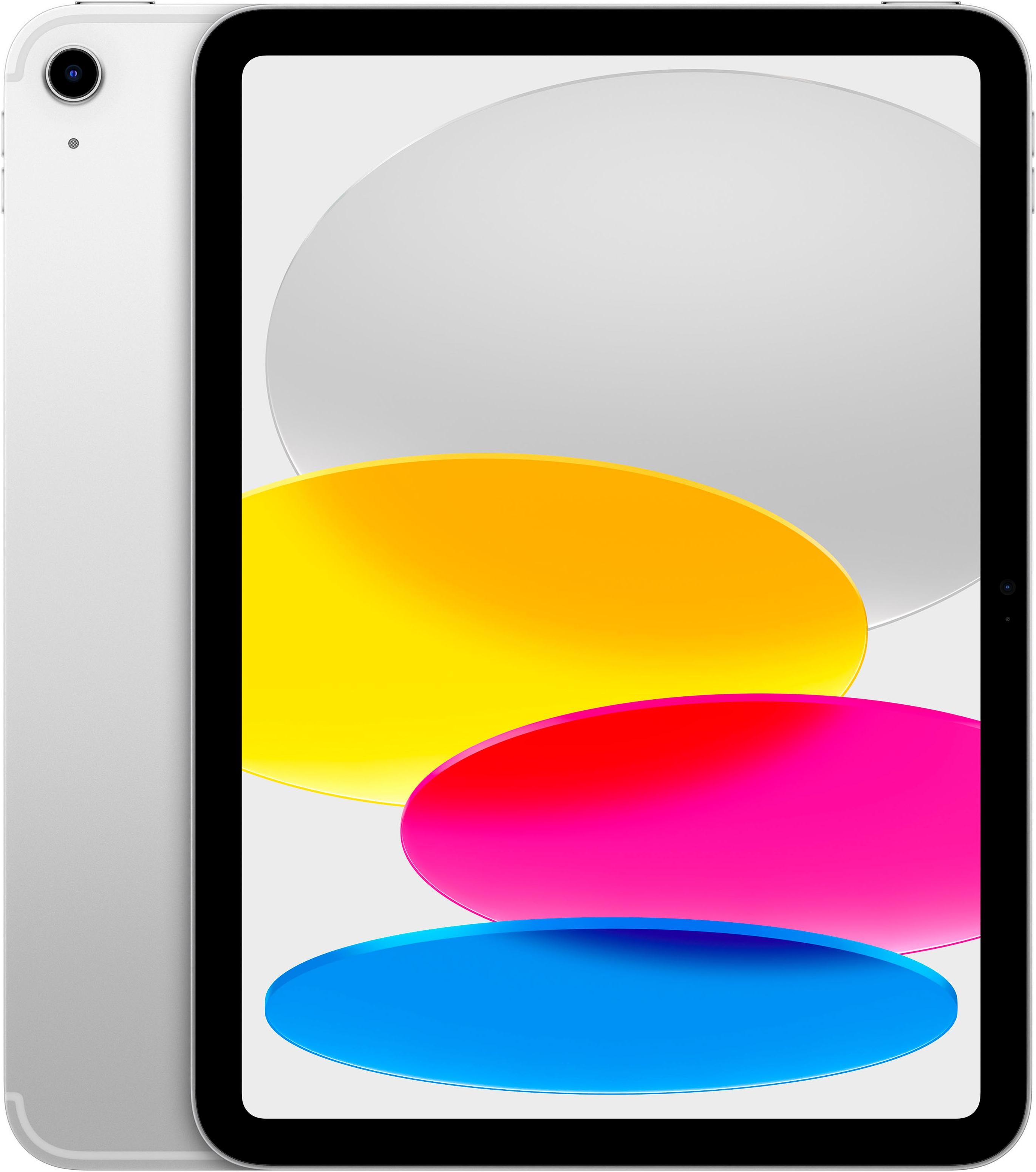 APPLE Tablet "11" iPad Wi-Fi + Cellular (2025)", Energieeffizienz: G (A-G), silber, 128 GB,mit eSIM, Tablets_EBookReader