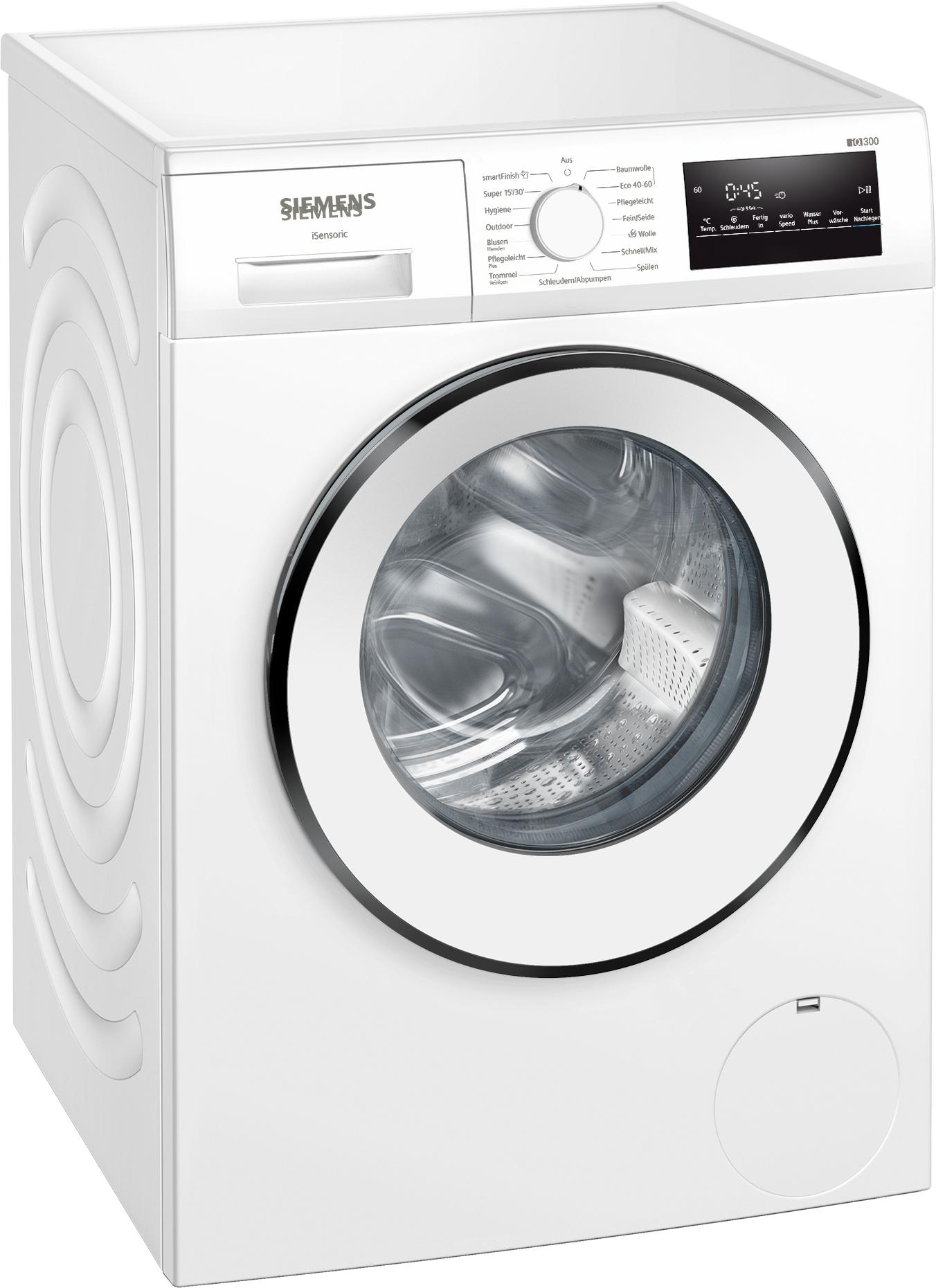 SIEMENS Waschmaschine "WM14N226", Energieeffizienz: A (A-G), weiß, B:59,8cm H:84,5cm T:59cm, Waschmaschinen