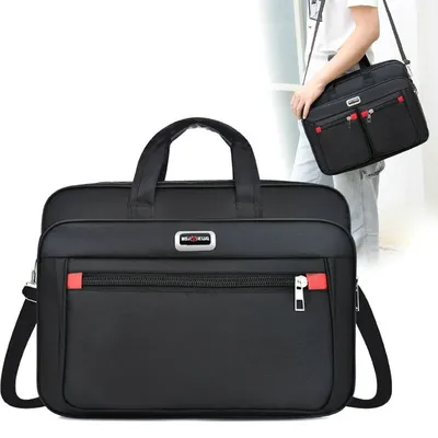 Business Laptop Aktentasche Männer Wasserdichte Oxford Handtasche Büro Dokumente Messenger Schulter Taschen Große Executive Satchel XA303C