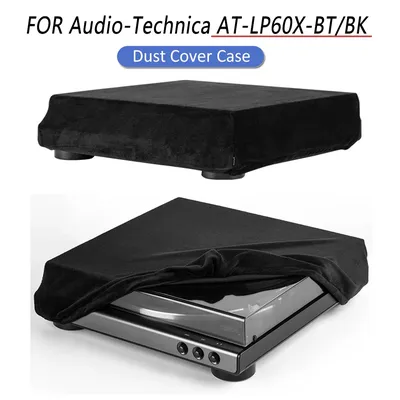 AT-LP60XBT/bk Staubs chutz hülle automatische Bluetooth-Riemen antrieb Stereo-Plattenspieler weiche Staubs chutz hülle für Audio-Technica AT-LP60XBT/bk
