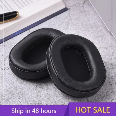 Ersatz-Ohrpolster aus Schafsleder für Audio-Technica ATH-MSR7 ATH-M50x für SONY MDR-7506 MDR-V6 9.17