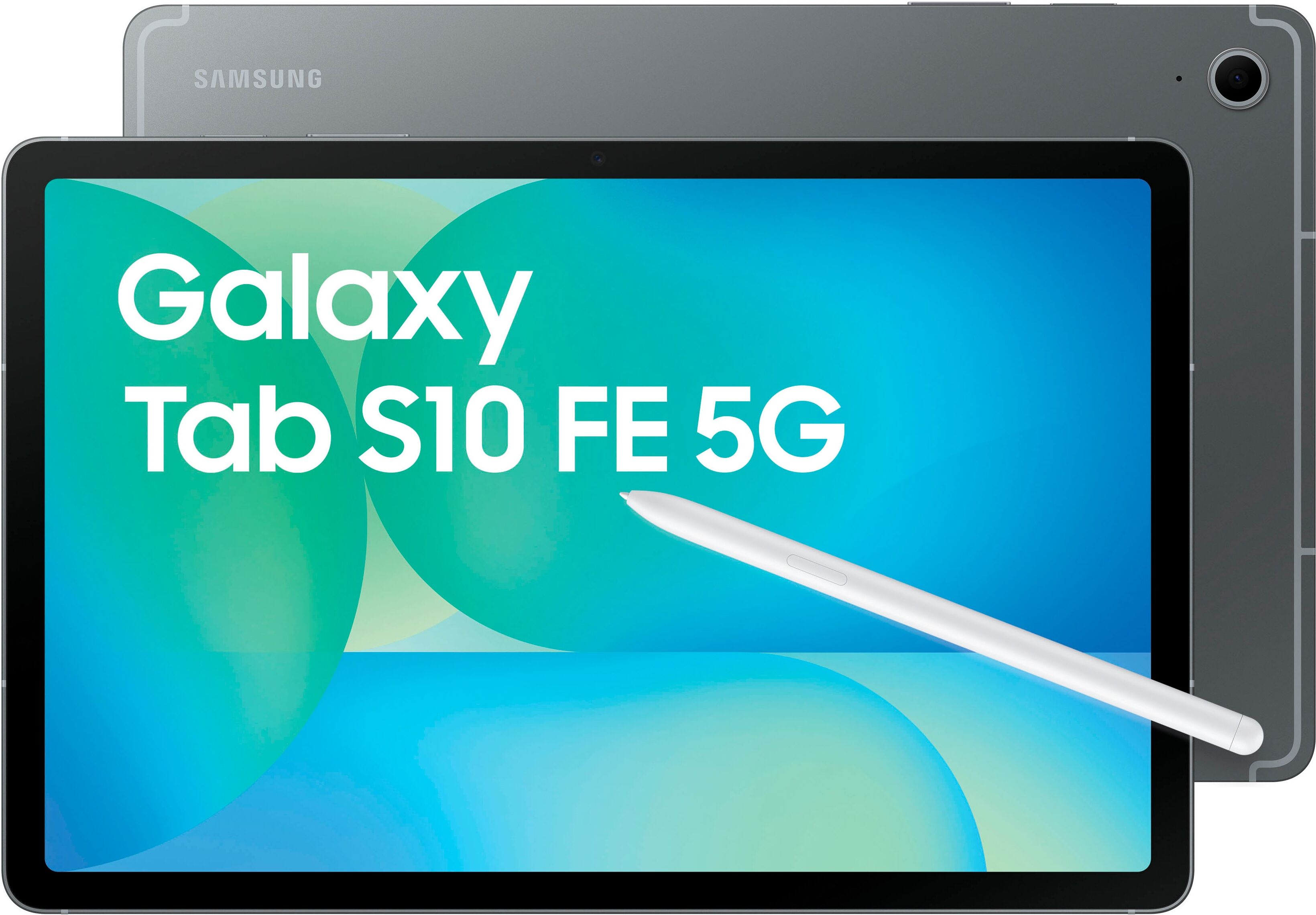 SAMSUNG Tablet "Galaxy Tab S10 FE 5G 128GB", grau, 128 GB,mit eSIM, Tablets_EBookReader