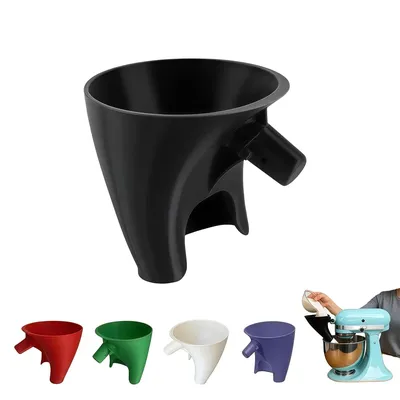 Mehl-Sieb für KitchenAid Mixer 5 Qt Anti-Spritz-Aufsatz für Kippkopf-Standmixer 5 Spülmaschinenfestes Backzubehör